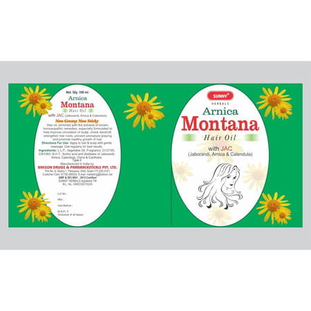 Sunny Herbals Arnica Montana Hair Oil 200 Ml