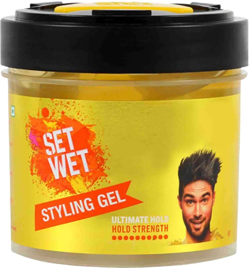 Set Wet Hair Gel For Men Ultimate Hold Extreme Hold No Alcohol No Sulphate 250ml