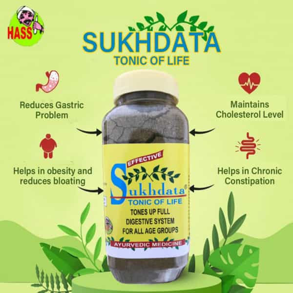 Hass Sukhdata-Tonic Of Life | Ayurvedic Medicine For Constipaiton Relief & Indigestion