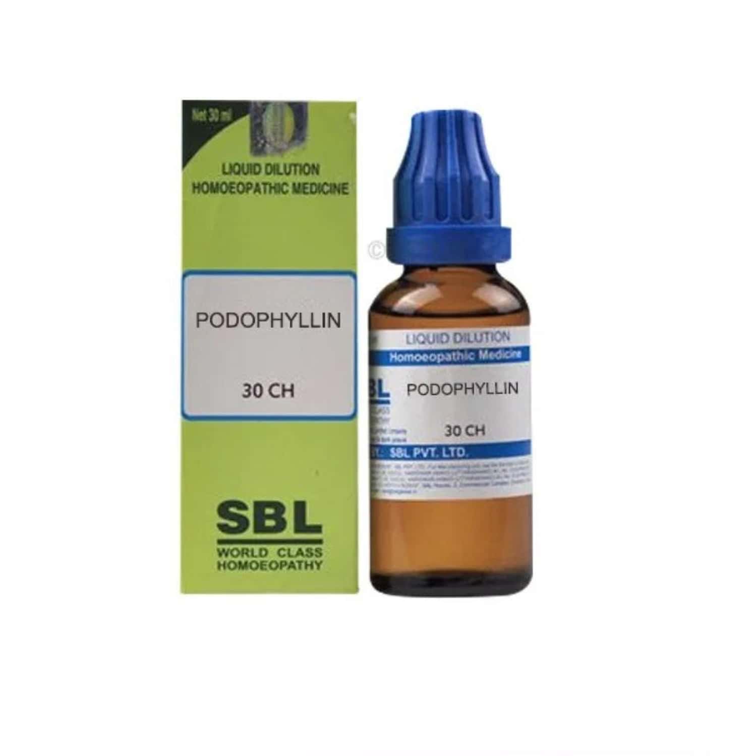 Sbl Podophyllin Dilution 30 Ch 30 Ml Pack Of 3