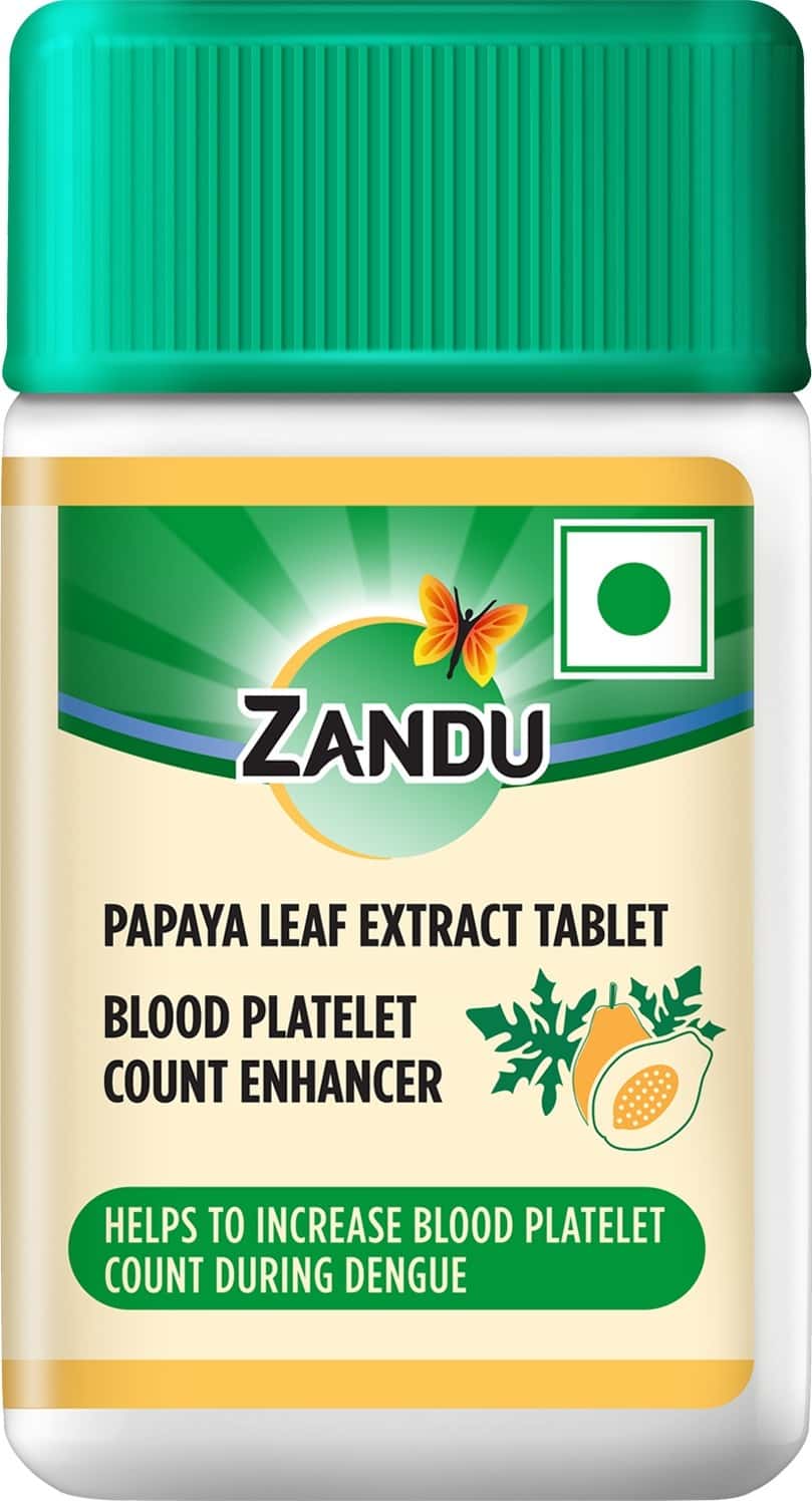 Buy ZANDU PAPAYA LEAF EXTRACT IMMUNITY BOOSTER 20 TABLETS Online & Get Upto 60 OFF at PharmEasy
