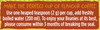 Beanies Flavoured Instant Coffee - Sweet Cinnamon 50G