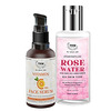 Tnw-The Natural Wash Vitamin C Face Serum (30Ml) And Steam Distilled Rose Water (100Ml)