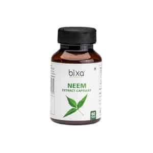 Bixa Botanical Neem Leaf Extract 60 Veg Capsules (450mg) 3% Bitters-support Blood Purification