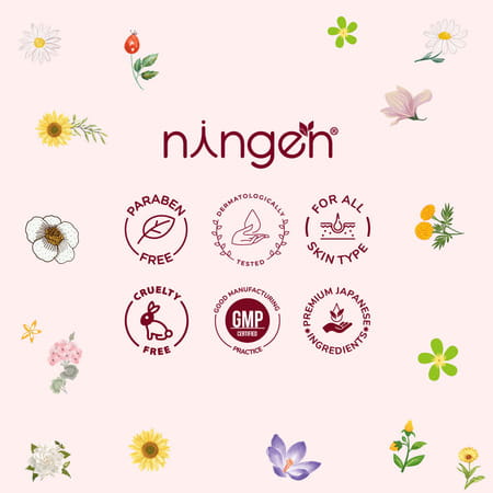 Ningen Skin Nourising Day Cream Infused With Date Palm Coffeeberry And Pomegranate Extracts- 100g