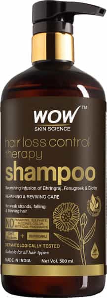 Wow Skin Science Hair Loss Control Therapy Conditioner Bottle Of 500 Ml