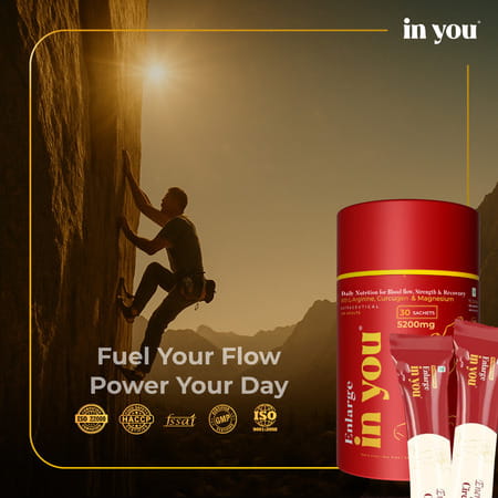 Enlarge In You-Premium Supplement Men Supports Stamina & Blood Flow With L-Arginine Magnesium & Zinc