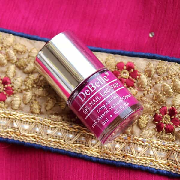 Debelle Gel Nail Lacquer Camellia Berry Dark Majenta Nail Polish-8Ml