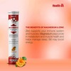 Healthvit Magneed-Z Magnesium 300Mg & Zinc 10Mg For Muscle Health - 20 Eff Tablets (Orange Flavour)