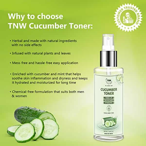 Tnw The Natural Wash Cucumber Toner And Grealmo Face Wash