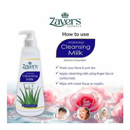 Zavers Deep Pro Cleansing Milk Body Lotion 500ml