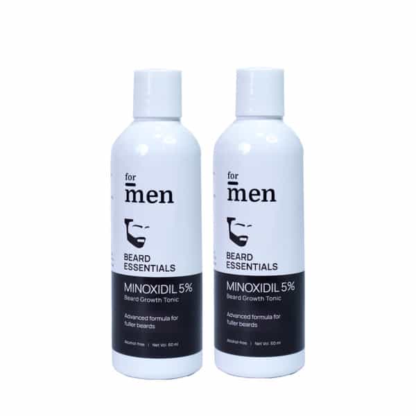 Beard Growth Tonic With 5% Minoxidil For Men Pack Of 2