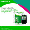 Onetouch Select Plus 100 Test Strips (50 Pck 2) With 50 Onetouch Ultrasoft 2 (Pack Of 2) 25 Lancets