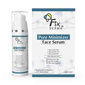 Fixderma 20% Niacinamide Serum For Face For Pore Minimizer For Men & Women - 30g