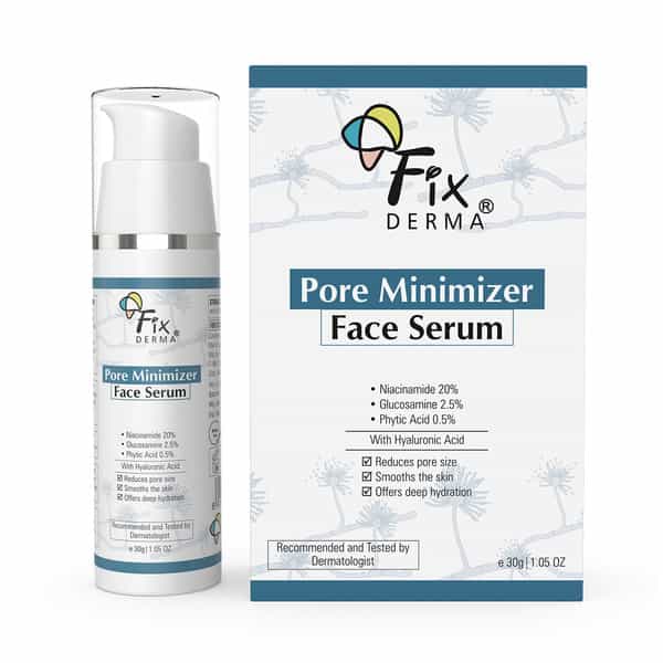 Fixderma 20% Niacinamide Serum For Face For Pore Minimizer For Men & Women - 30G