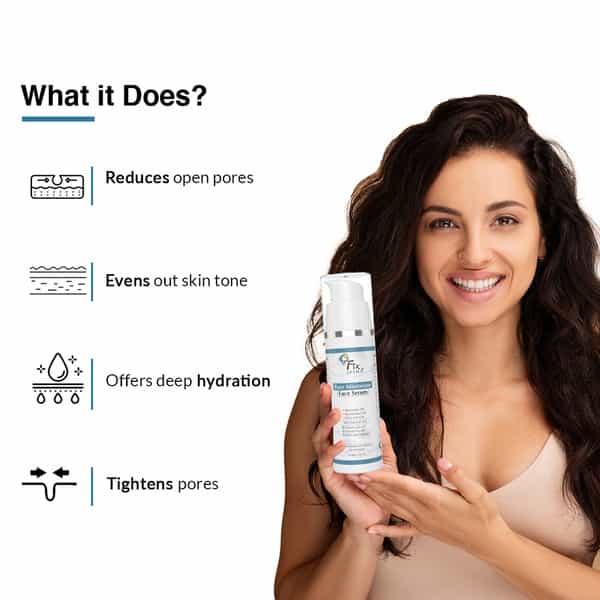 Fixderma 20% Niacinamide Serum For Face For Pore Minimizer For Men & Women - 30G