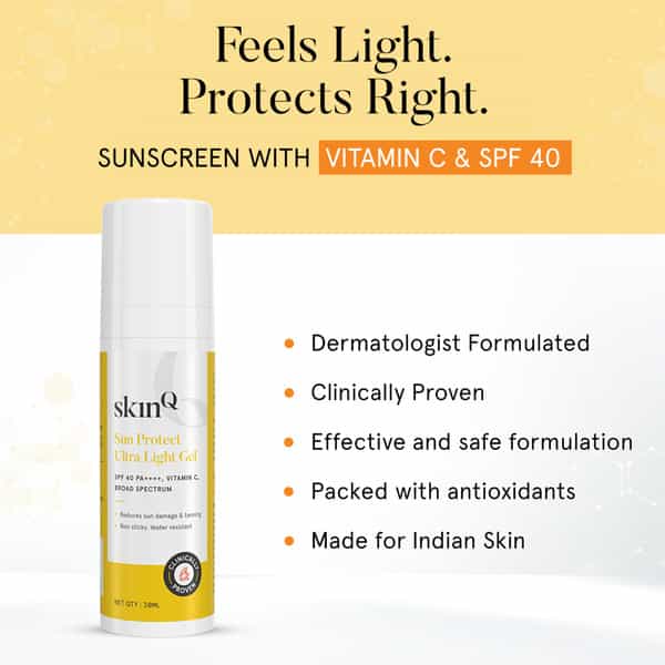 Skinq Sun Protect Ultra Light Gel (30Ml)