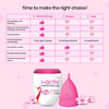 I-Activ Menstrual Cup For Women With Free Sterilizer Case & Ultra Soft With Pouch Small Pack Of 1