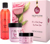 The Bath Store French Rose Combo (Body Butter 200Gm + Body Wash 300Ml + Body Yogurt 200Gm)