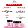 The Bath Store French Rose Combo (Body Butter 200Gm + Body Wash 300Ml + Body Yogurt 200Gm)