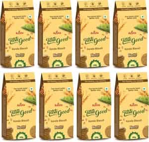 Taste Good Karela Biscuits - Pack Of 8 (8 X 100 G)