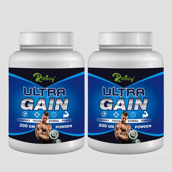 Riffway Ultra Gain Weight Gain Powder (2X200gm)