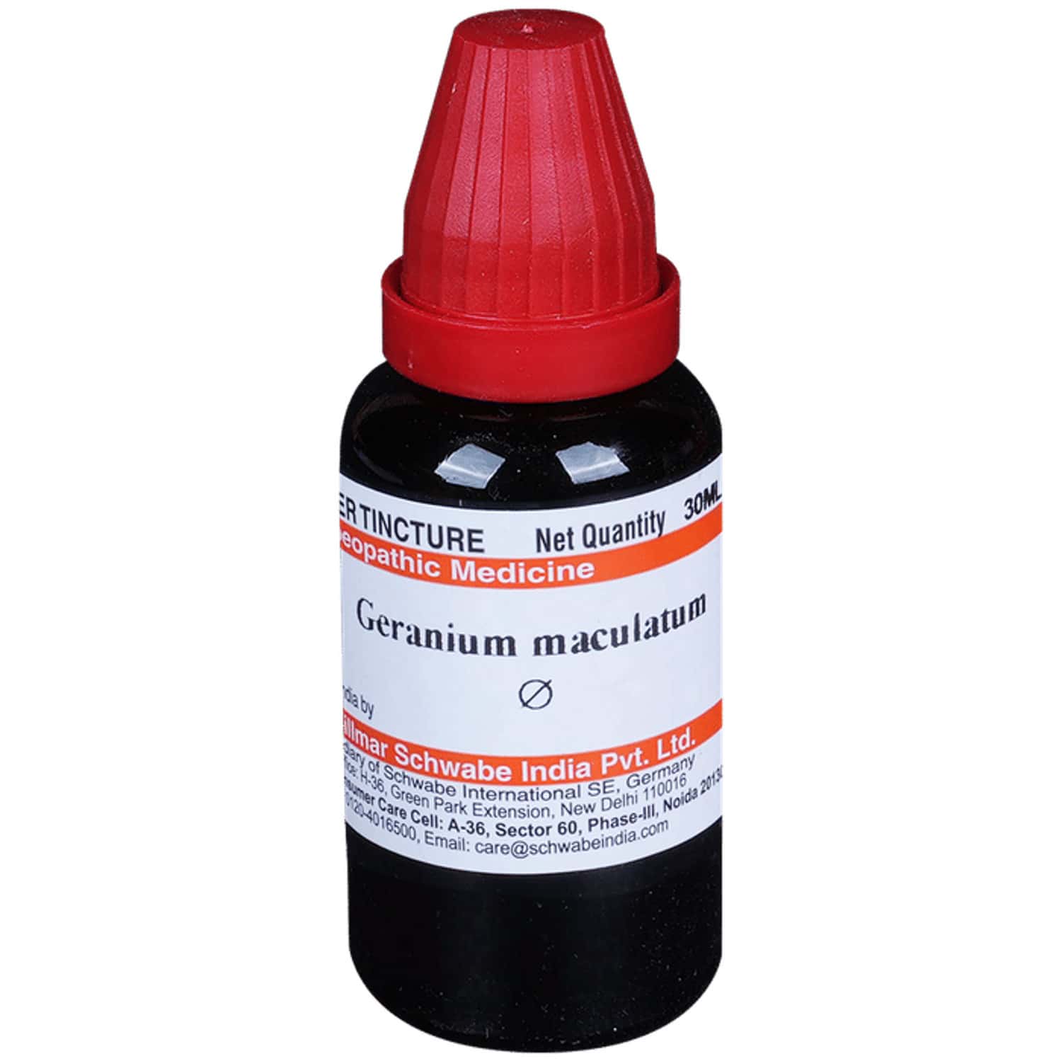 Dr. Willmar Schwabe India Geranium Maculatum Mother Tincture Q 30 Ml