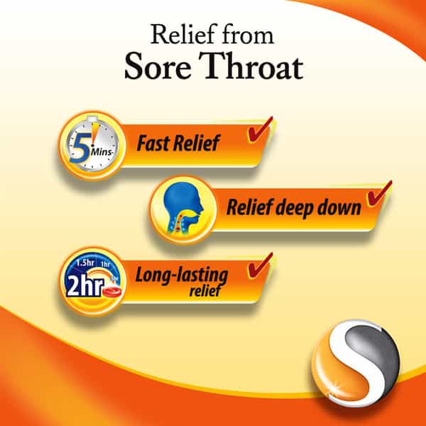 Strepsils Medicated Orange Lozenges Jar Of 200