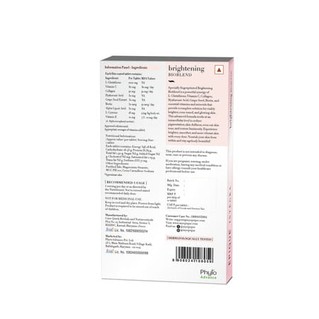 Phytoadvance Epique Integra Brightening Bioblend - 10 Tablets