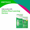 Onetouch Delica Plus Lancets | Pack Of 25 Lancets | For Use With Onetouch Delica Plus Lancing Device