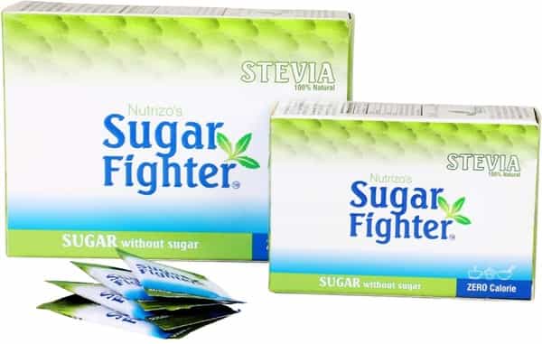 Sugar Fighter Stevia Sachets Box Of 20 'S