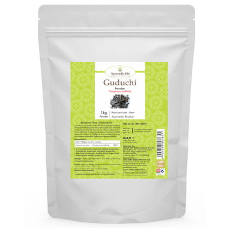 Ayurvedic Life Guduchi Powder - 1 Kg Value Pack Of 2