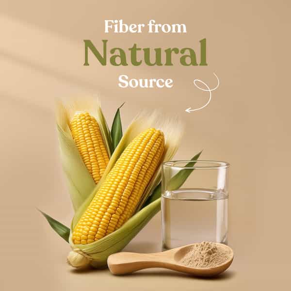 Nutrabay Good Gut Daily Fiber | Unflavoured | Plant Based Prebiotic Soluble Fiber - 33 Servings 200G