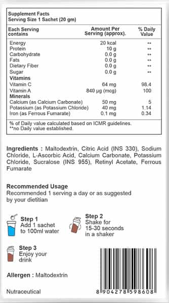 Sheneed Retinol Activated Anti-Aging Drink With Pure Vitamin A&C | Reduce Wrinkle-Vegan 30 Sachets