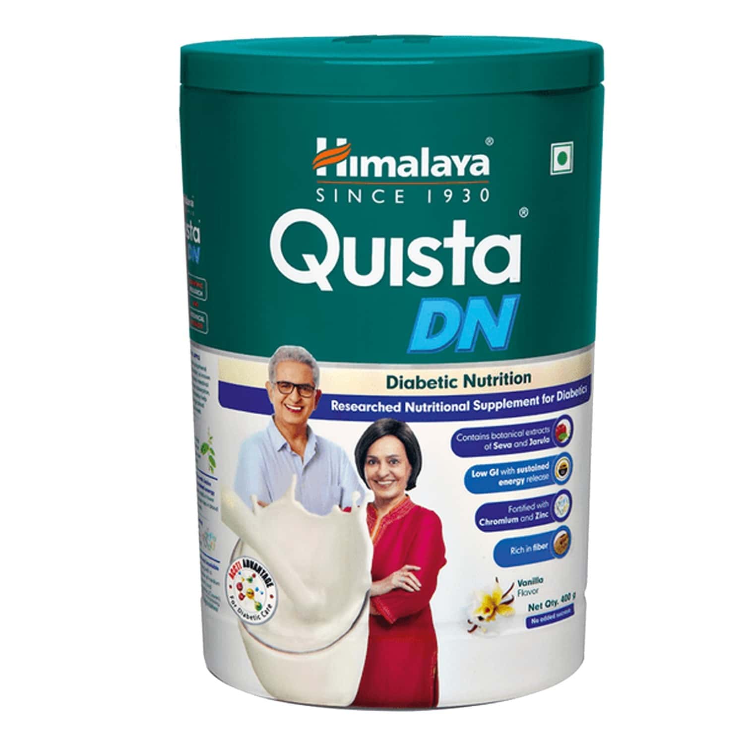 Himalaya Quista Dn Diabetic Nutrition | Vanilla | Jar | 400 Gm