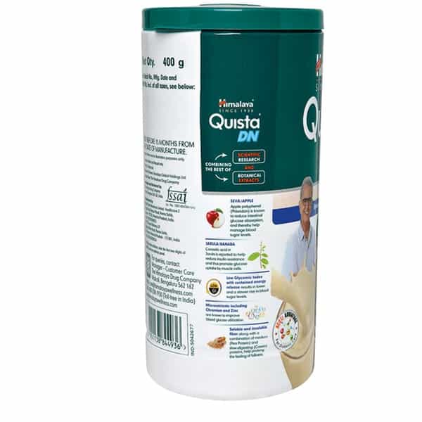 Himalaya Quista Dn Diabetic Nutrition | Vanilla | Jar | 400 Gm