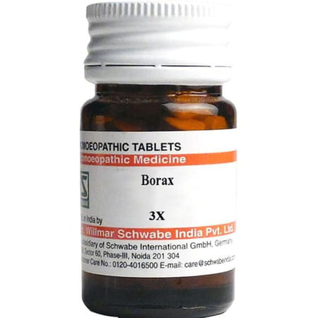 Dr. Willmar Schwabe India Borax Trituration Tablet 3x 20 No'S