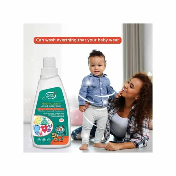 Buddsbuddy Disinfectant Laundry Liquid Detergent - 500 Ml