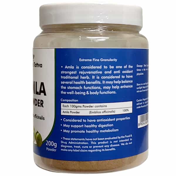 Ved Tattva Amla Powder 200 Gms (Pack Of 4)