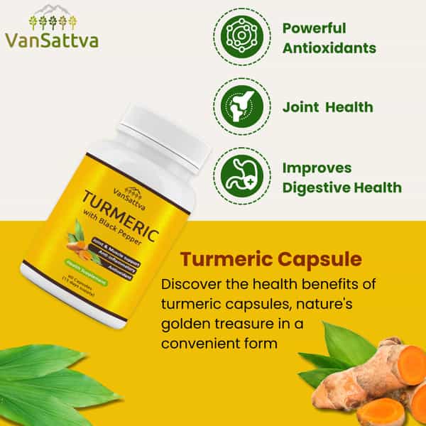 Vansattva Turmeric Capsule - 60N