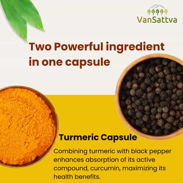 Vansattva Turmeric Capsule - 60N