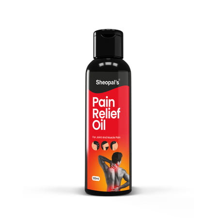 Sheopals Pain Relief Oil For Joint & Body Pain - 120 Ml