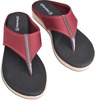 Pharmeasy Diabetic & Orthopedic Women Slippers (Fashion Range-1) Cherry Color Size 5