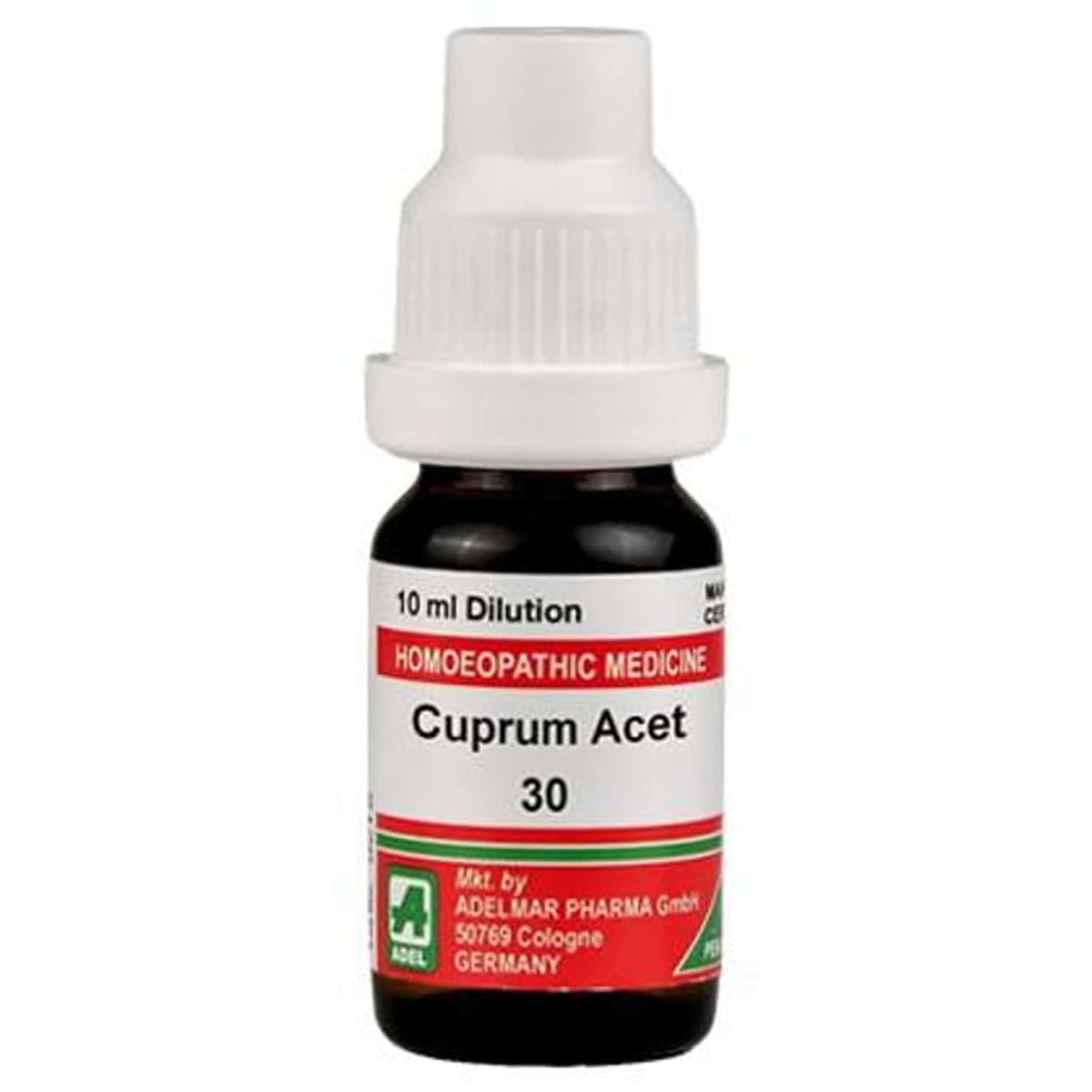 Adel Cuprum Acet. Dilution 30 10 Ml