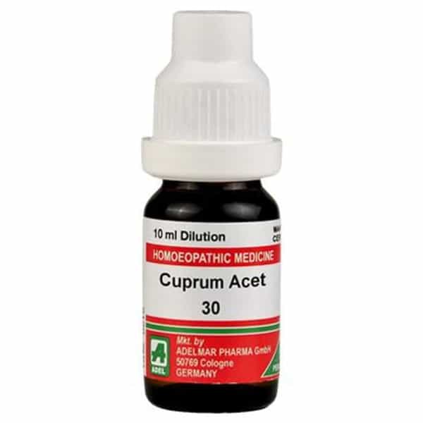 Adel Cuprum Acet. Dilution 30 10 Ml