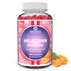 Naturyz Melatonin 10Mg With Chamomile, L Theanine, L-Threonine For Better Sleep - 30 Gummies(Orange)