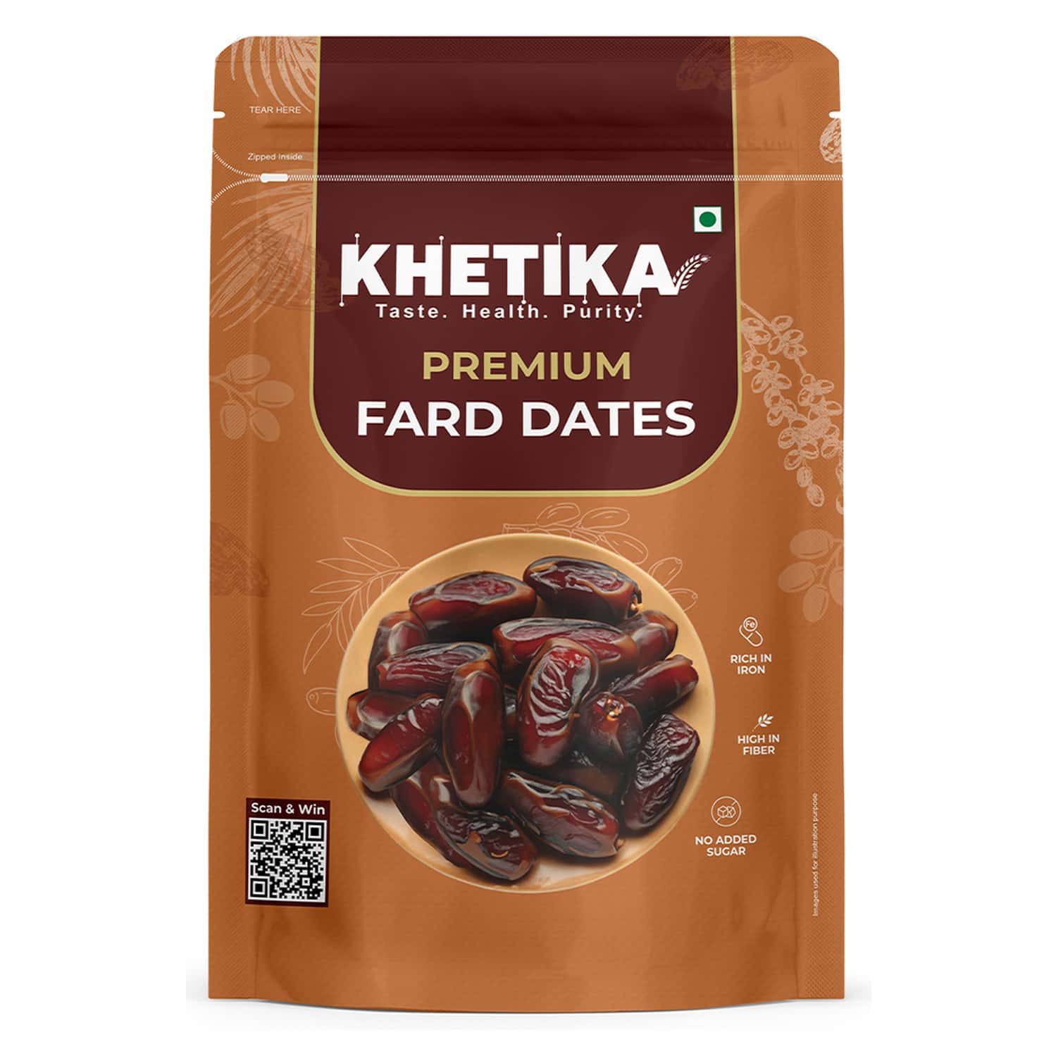 Khetika Premium Fard Date 400g