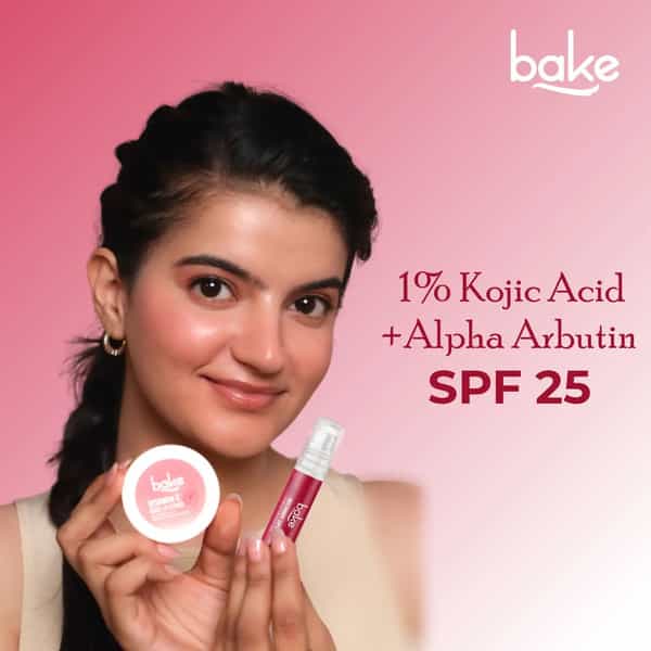 Bake 1% Kojic Beetroot Tinted Lip Balm Oil Spf 25 For Dark Lips (15G)