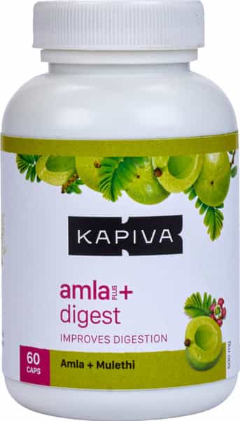 Kapiva Amla + Digest Capsules - Improves Digestion | 60 Capsules