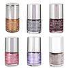 Debelle Nail Polish Combo Set Of 6 | Wine Red | Metallic Pink | Metallic Wine Metallic Beige | 48 Ml